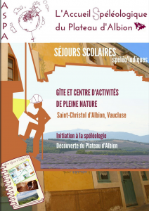 Couverture du livret scolaire ASPA